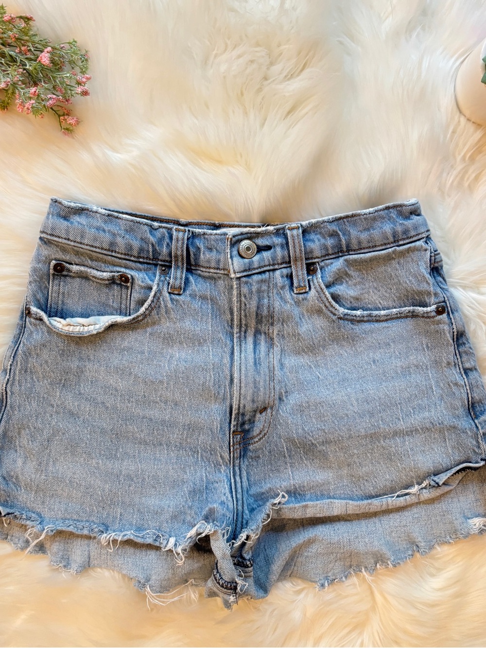 Abercrombie High Rise Mom Short Curve Love